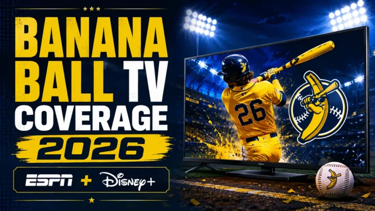 Banana Ball TV Coverage in 2026: ESPN & Disney+ Package Explained