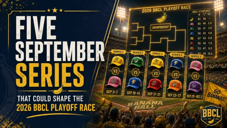 Five September Series That Could Shape the 2026 BBCL Playoff Race