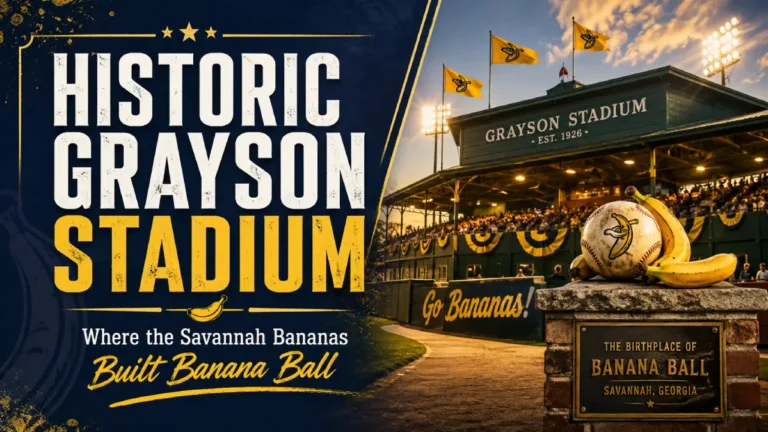 Historic Grayson Stadium: The Place Where the Savannah Bananas Built Banana Ball
