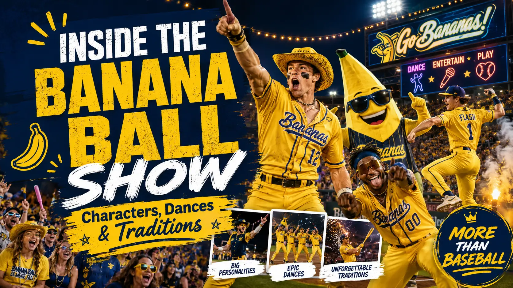 Inside the Banana Ball Show: Characters, Dances and Traditions Beyond the Rules