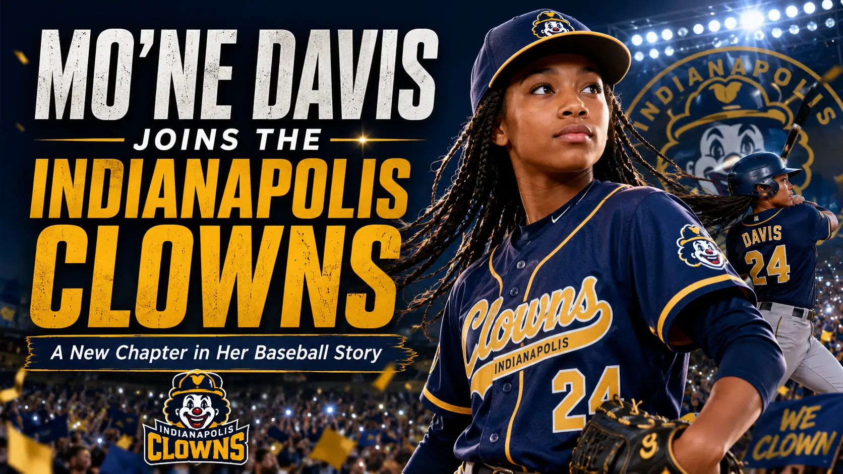 Mo’ne Davis Joins the Indianapolis Clowns: A New Chapter in Her Baseball Story