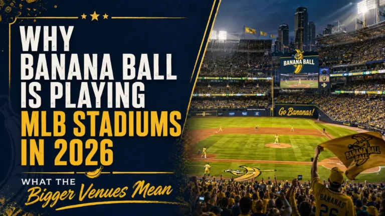 Why Banana Ball Is Playing MLB Stadiums in 2026 and What the Bigger Venues Mean