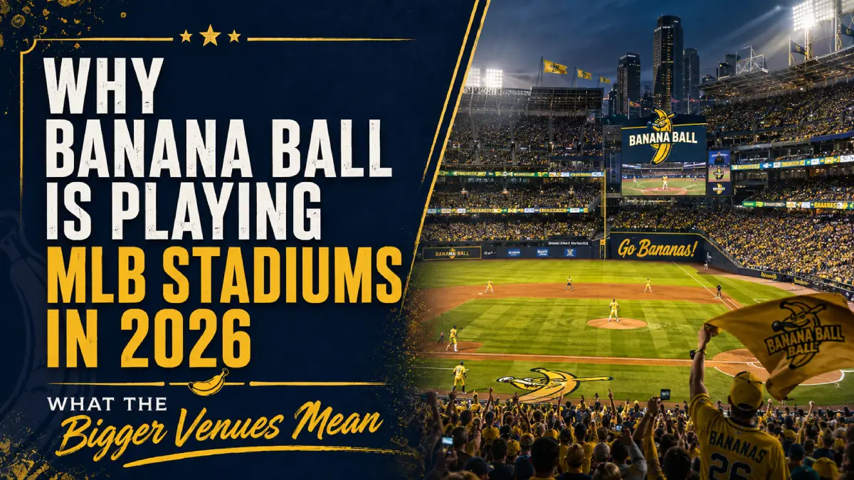 Why Banana Ball Is Playing MLB Stadiums in 2026 and What the Bigger Venues Mean