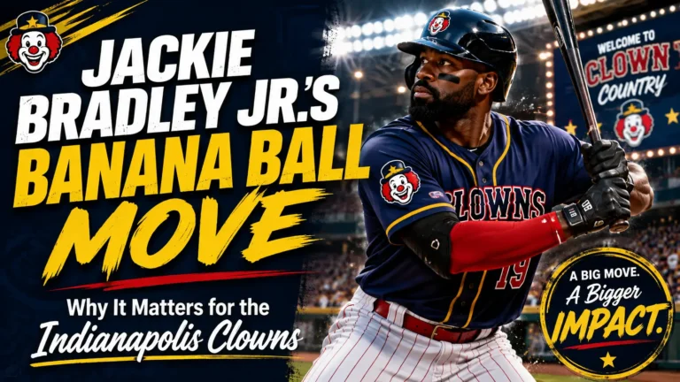 Why Jackie Bradley Jr.’s Full-Time Banana Ball Move Matters for the Indianapolis Clowns